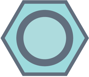 Logo hexagonal